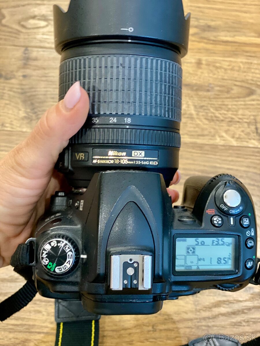 Nikon D90 + objektív 18-105mm (F3,5-5,6G) - 8