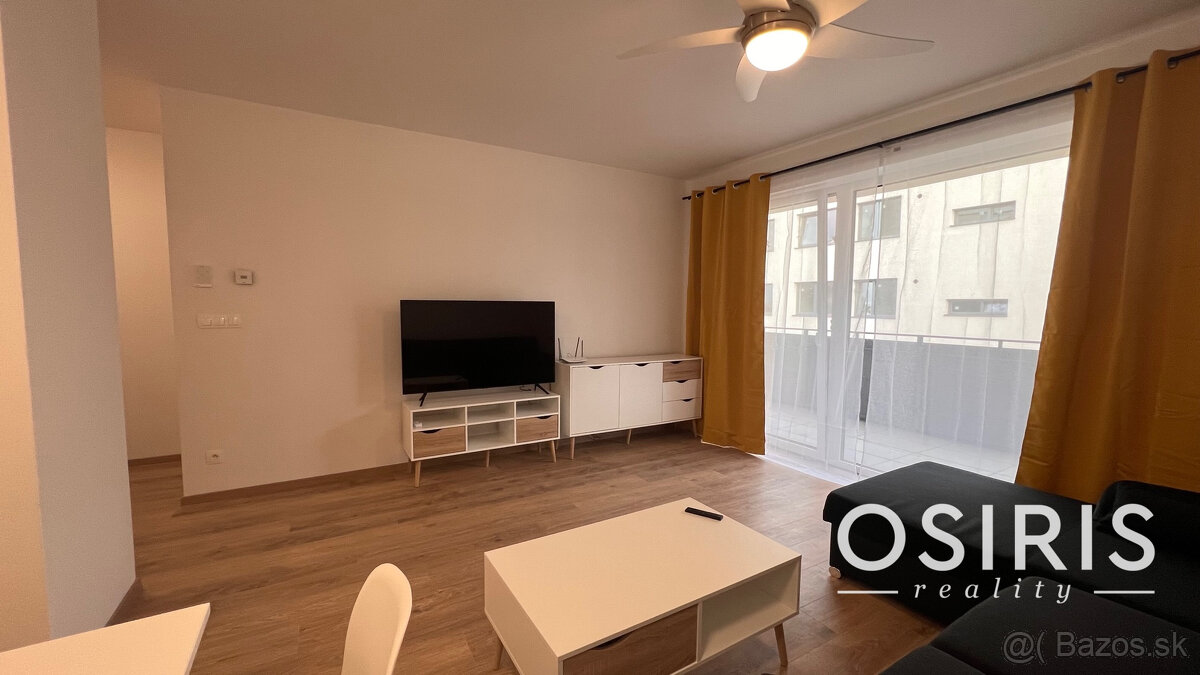 Na prenájom 2i byt s balkónom 12 m2, novostavba 2024, 1x par - 8