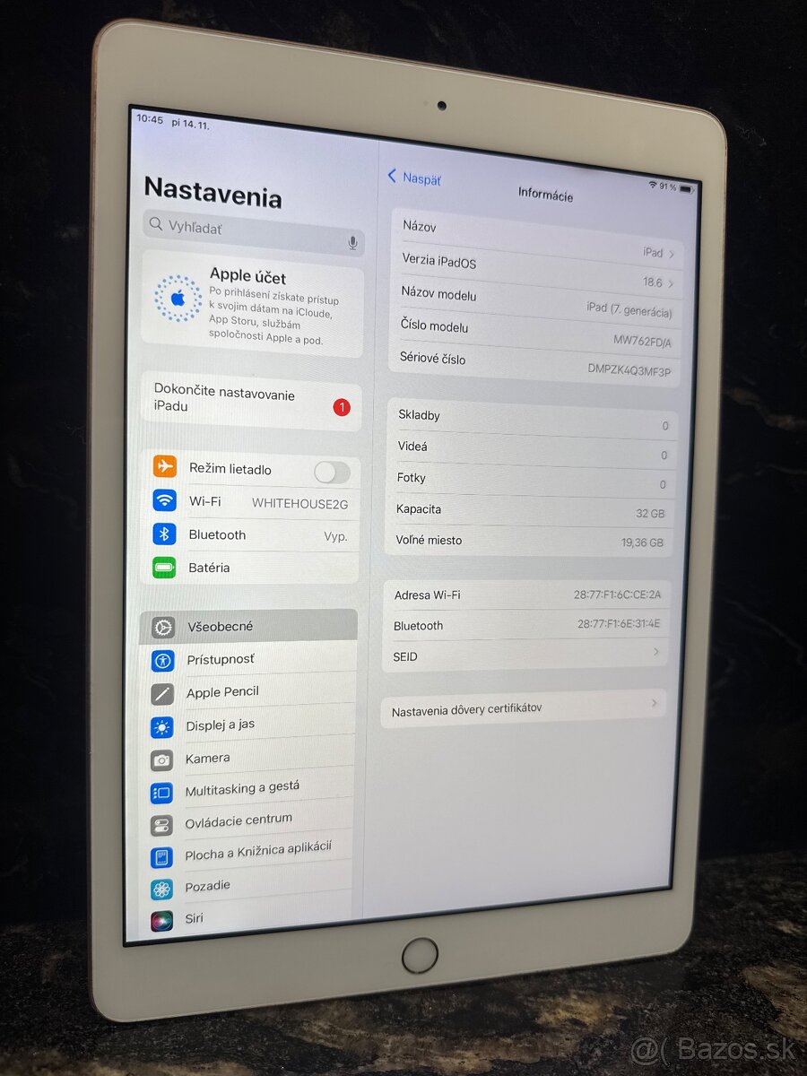 Apple iPad 7.gen 32gb Wi-Fi Pinkgold - 8