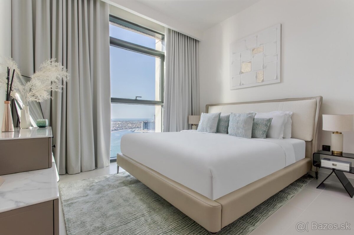 Nový byt v Dubaj Marine 69m2 kompletne zariadený - 8