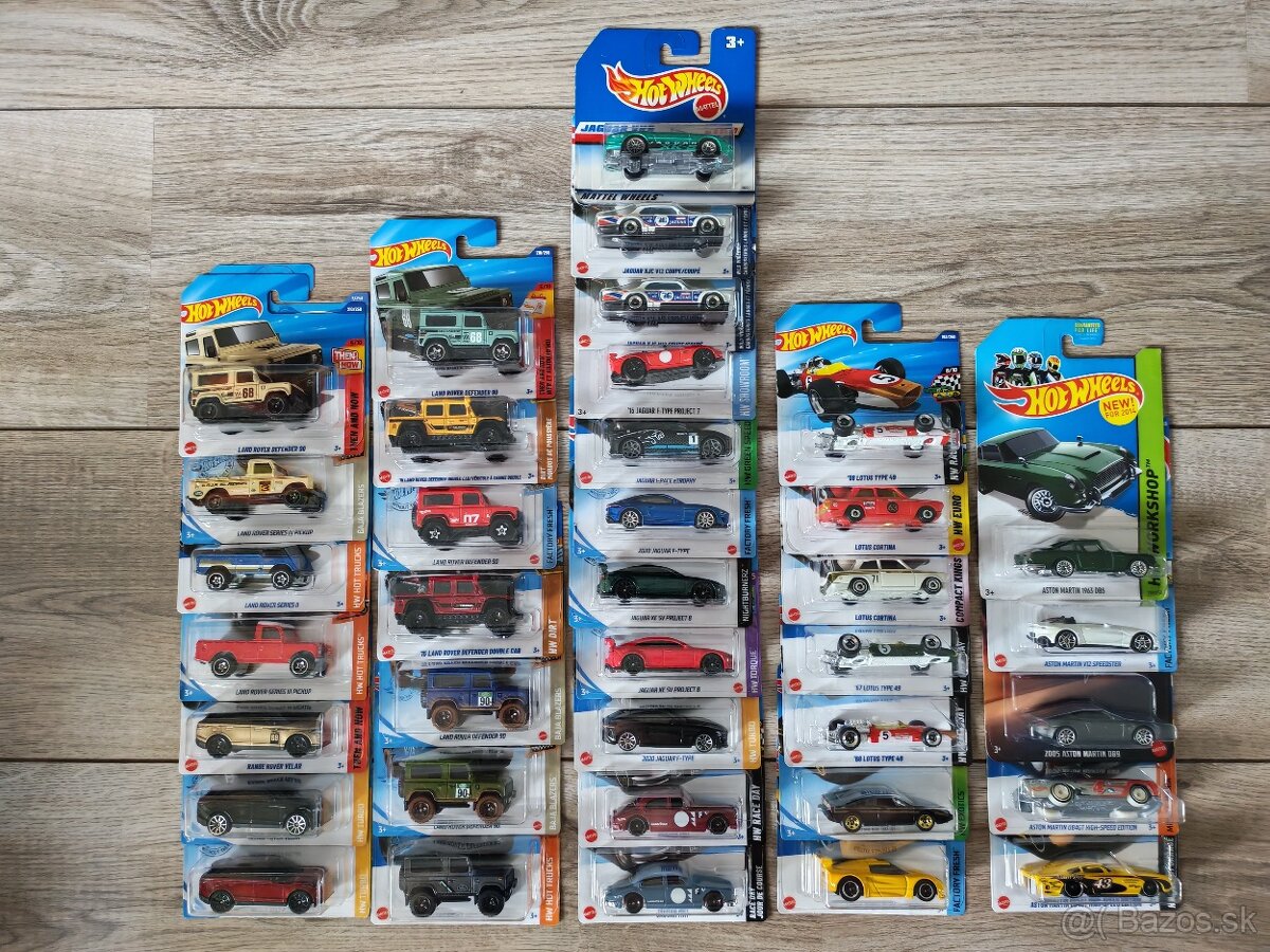 Zbierka Hot Wheels - 8