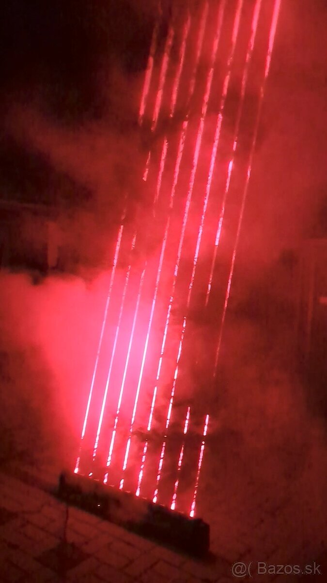 Profesionálny Laserový BAR (8x500mW) – svetelný efekt, DMX - 8