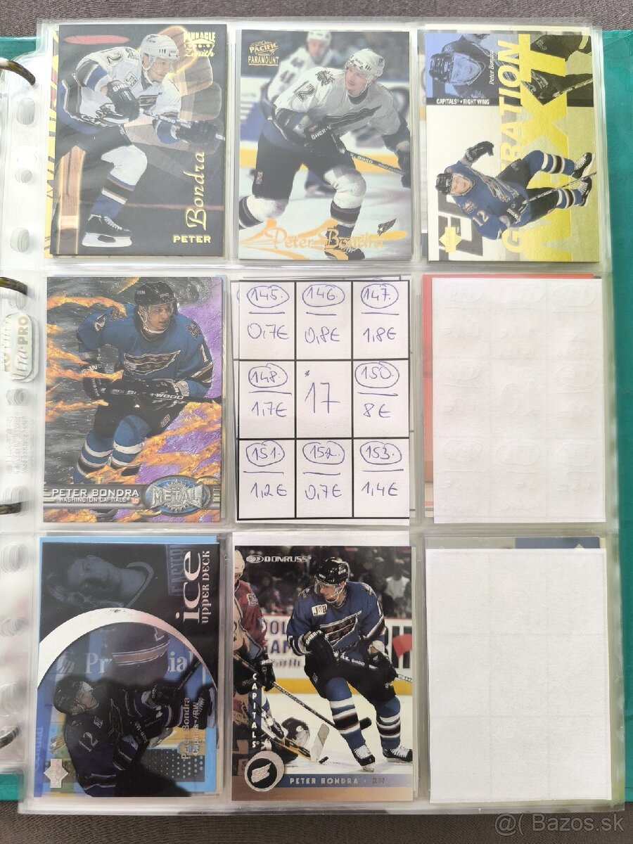 Hokejové kartičky - Peter Bondra - 8