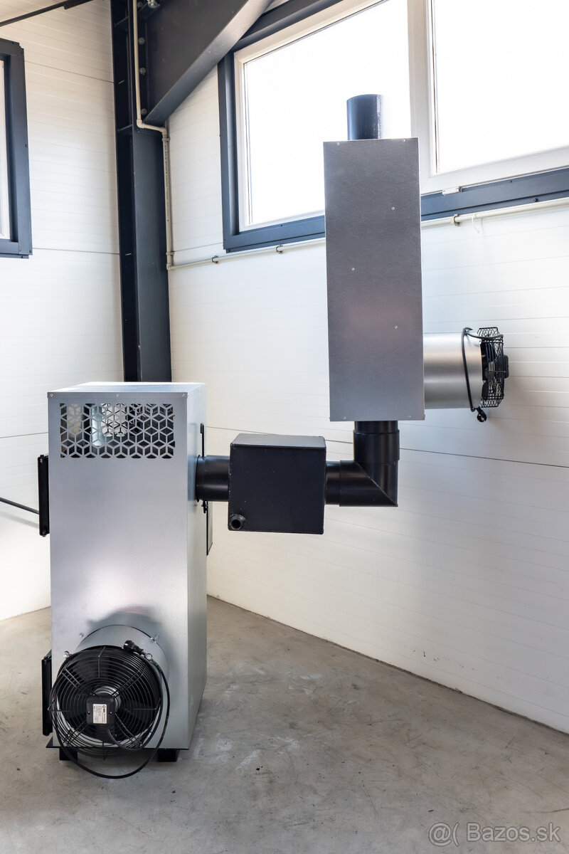 Ohrievač vzduchu Kotol Koza NG30 do 400 m2) na starý olej - 8