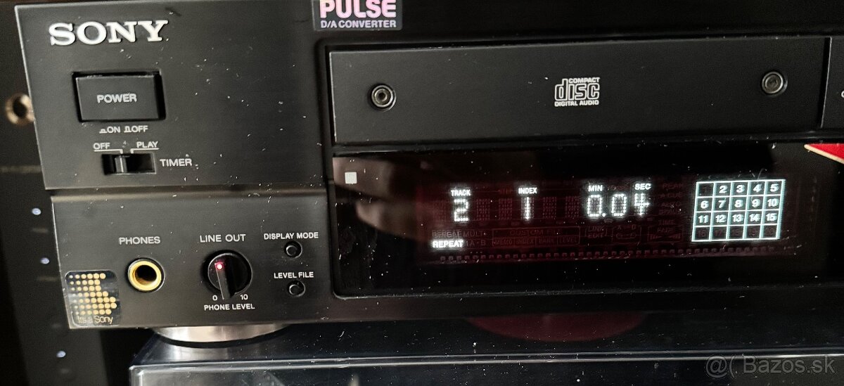 Sony CDP X222es, High End CD prehravac - 8