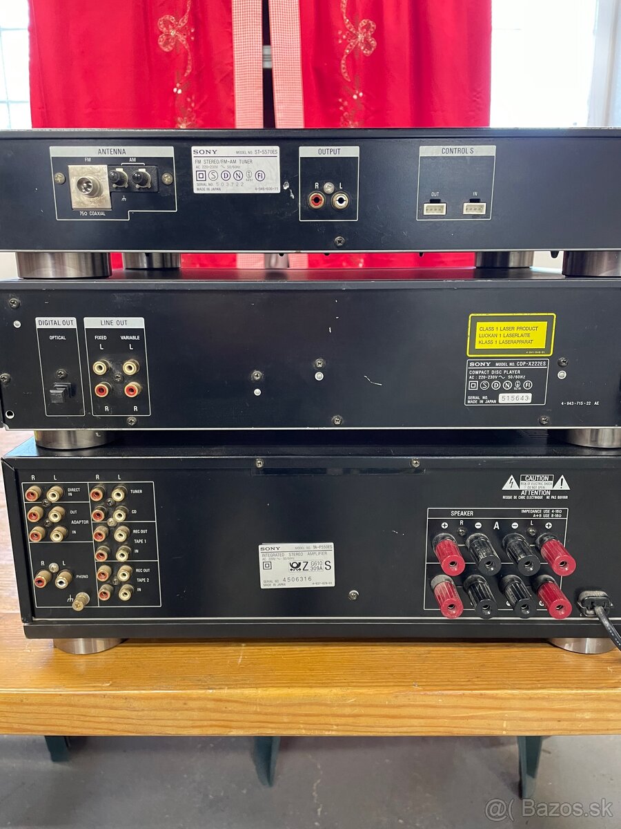 SONY ES legendárna hifi zostava - 8