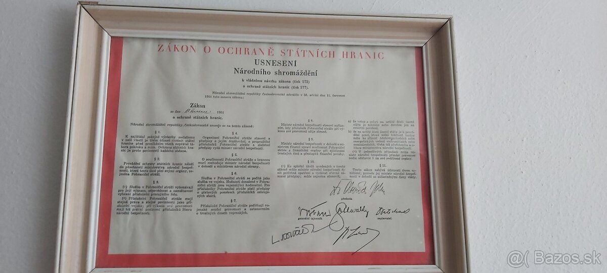 Pohraničná stráž - zákon o OSH - 8