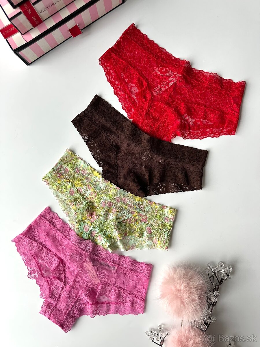 Victoria’s Secret pink nohavičky S - 8