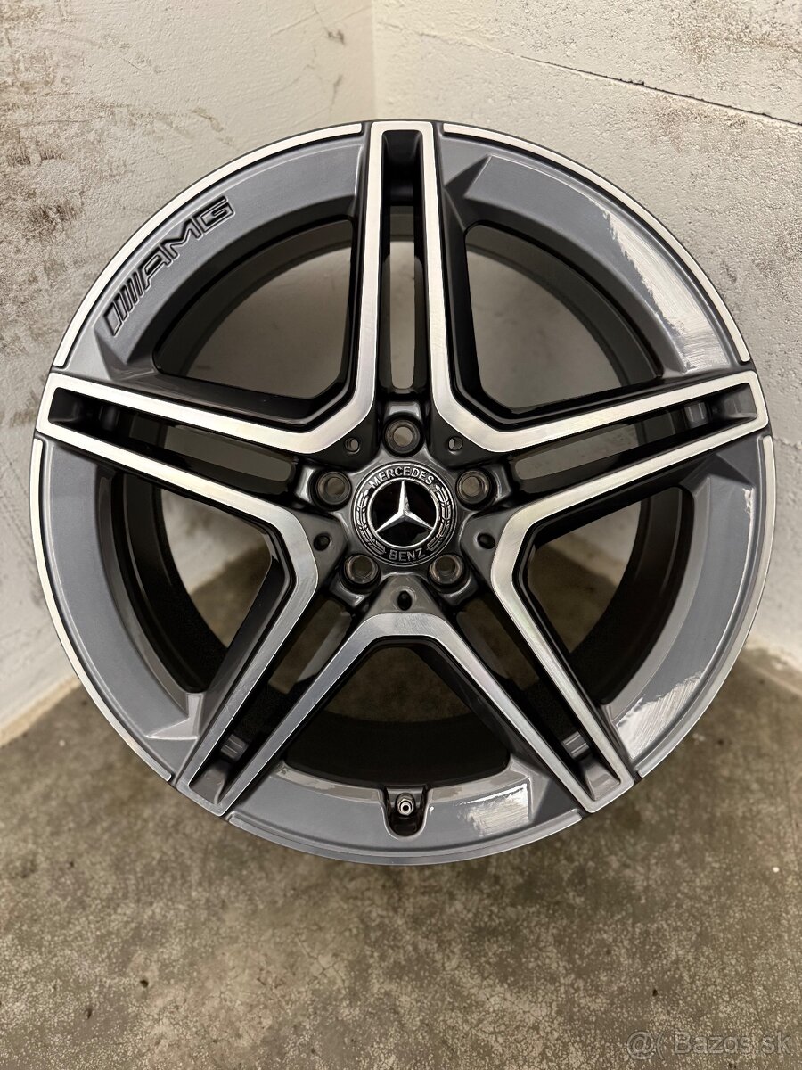 Nepoužité hliníkové disky 5x112 R19 Mercedes Benz GLC X253 - 8