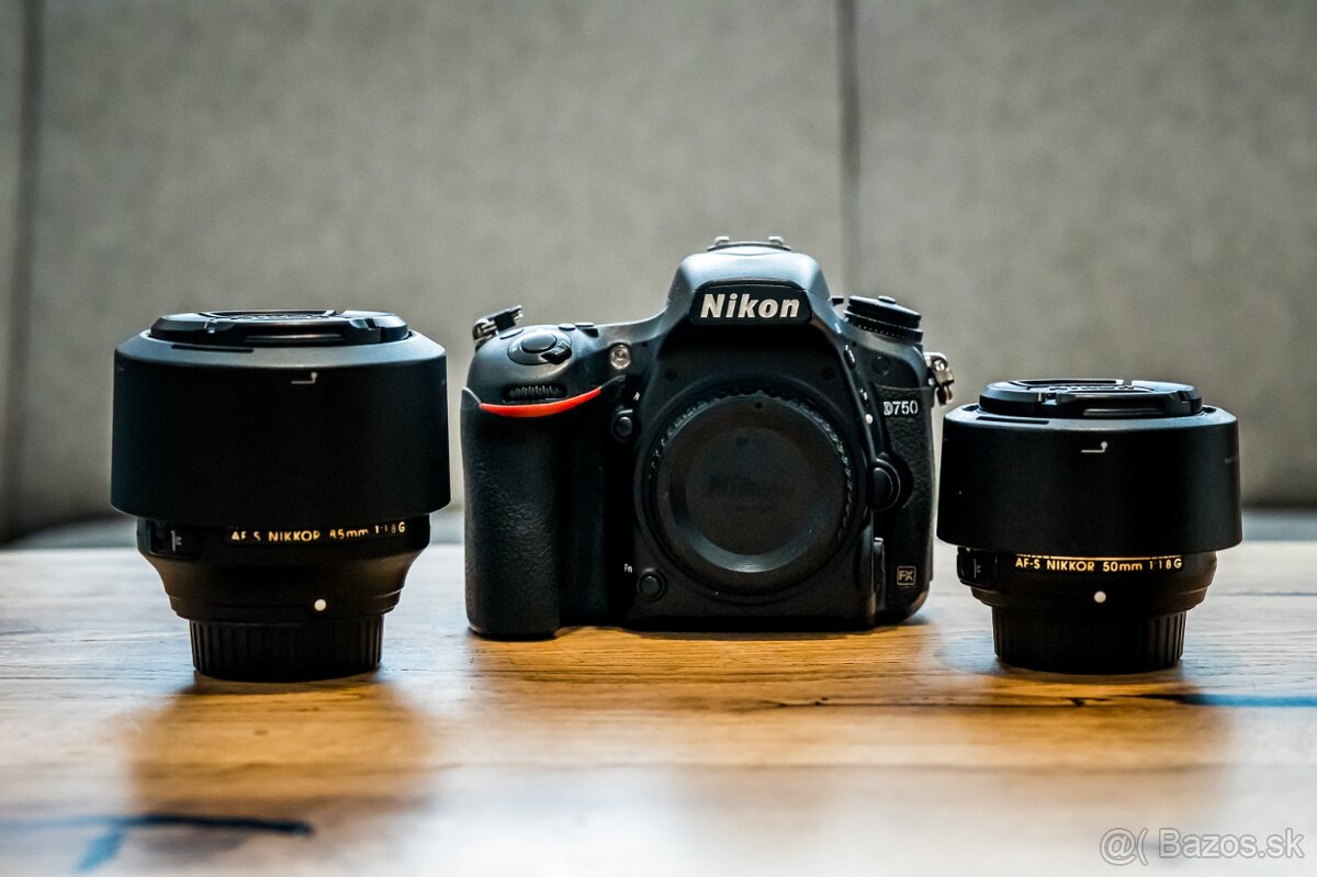 Nikon D750 + objektívy a batoh - 8