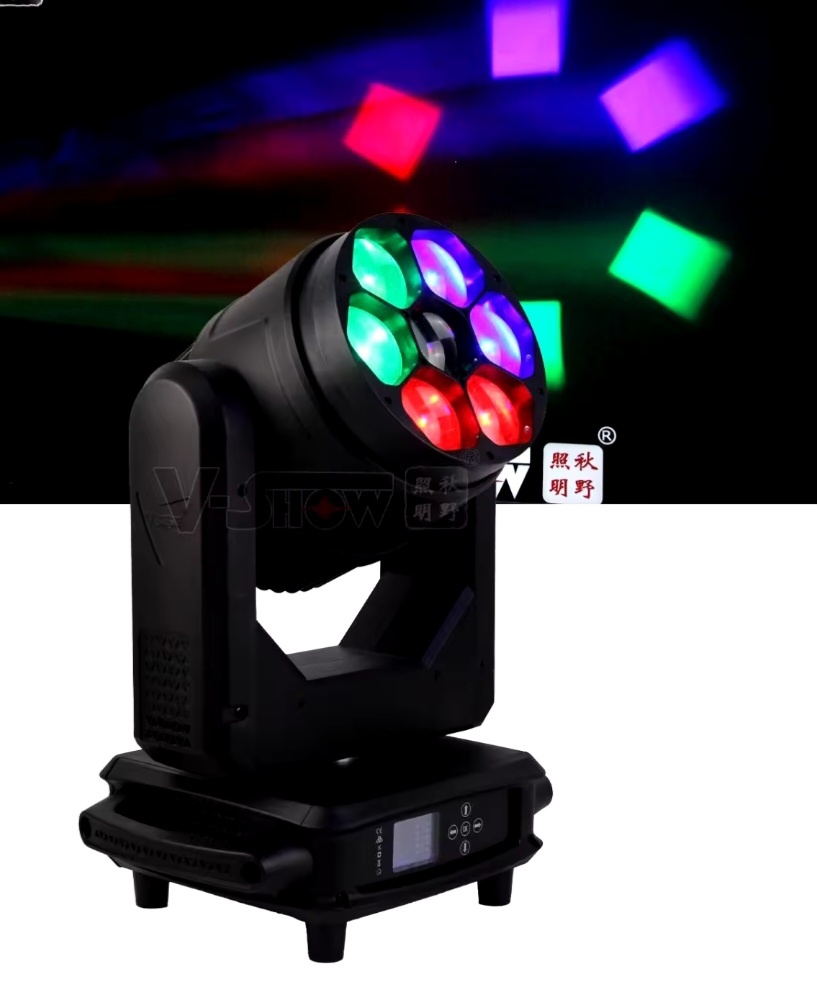 Otočné hlavy V-SHOW beeye Wash 7x40w P 540° T 270° - 8