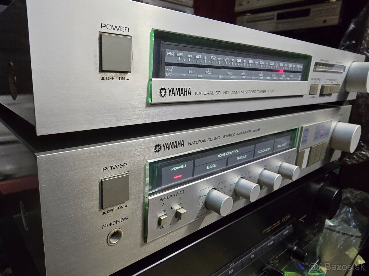 YAMAHA A-05 + T-05 vintage zostava - 8