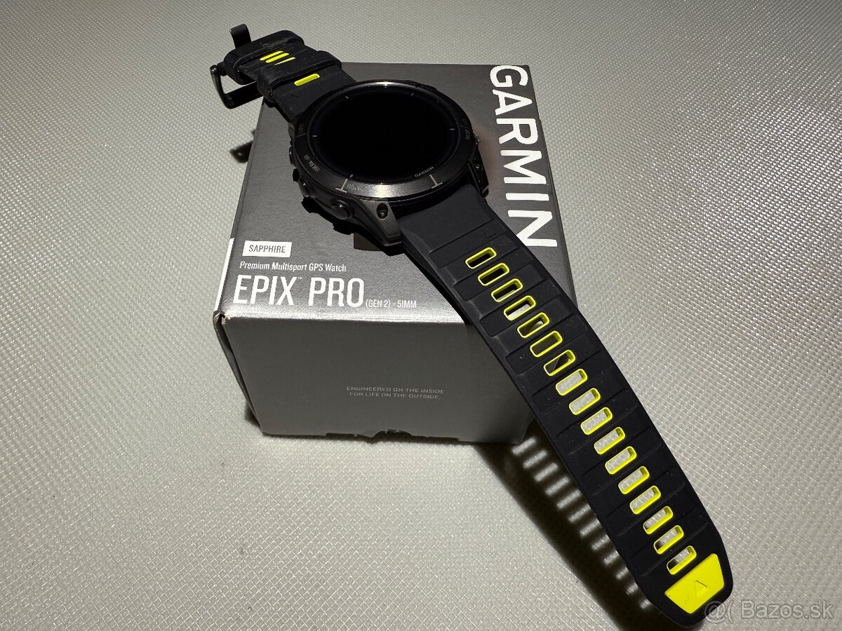 Predam Garmin epix Pro (Gen 2) Sapphire - 51 mm - Titan - 8