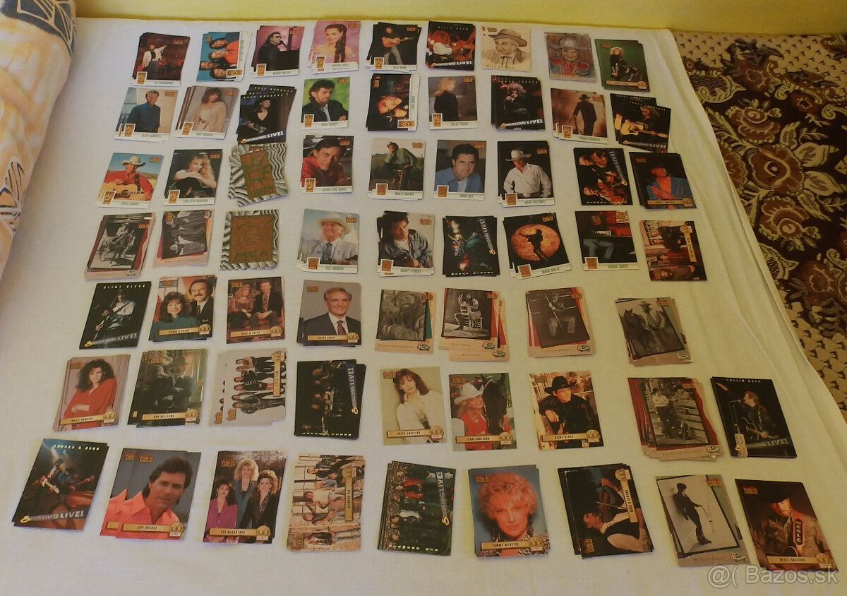 Zberateľské karty Country 1993 - 8