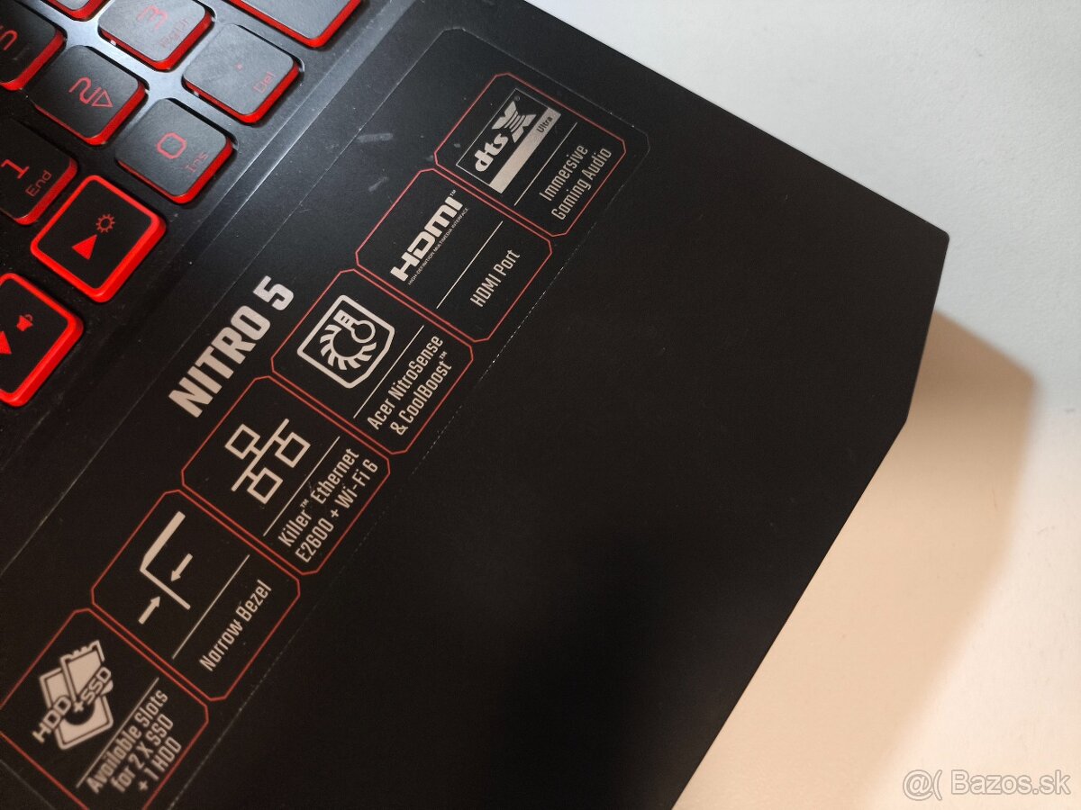 Predám herný notebook Acer Nitro 5 AN515-55-53FT - 8
