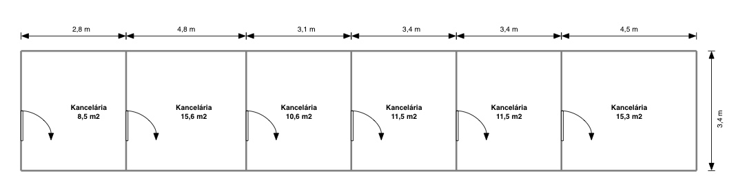 Kancelárske priestory - 73 m2 - Košice - 8