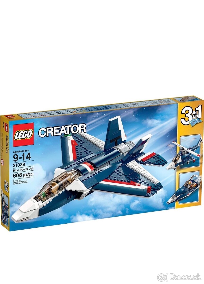 LEGO creator - stíhačka - 8