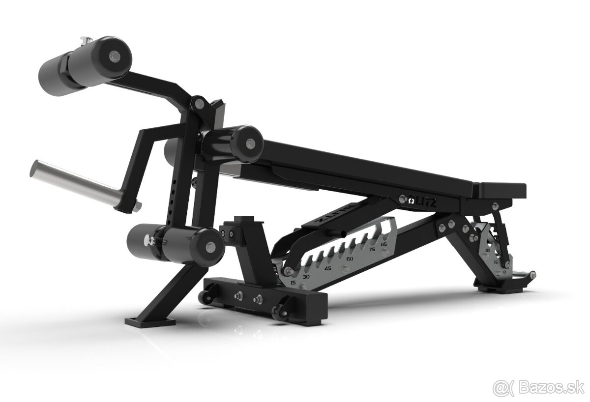 Half rack + protismerné kladky + multipress - 8