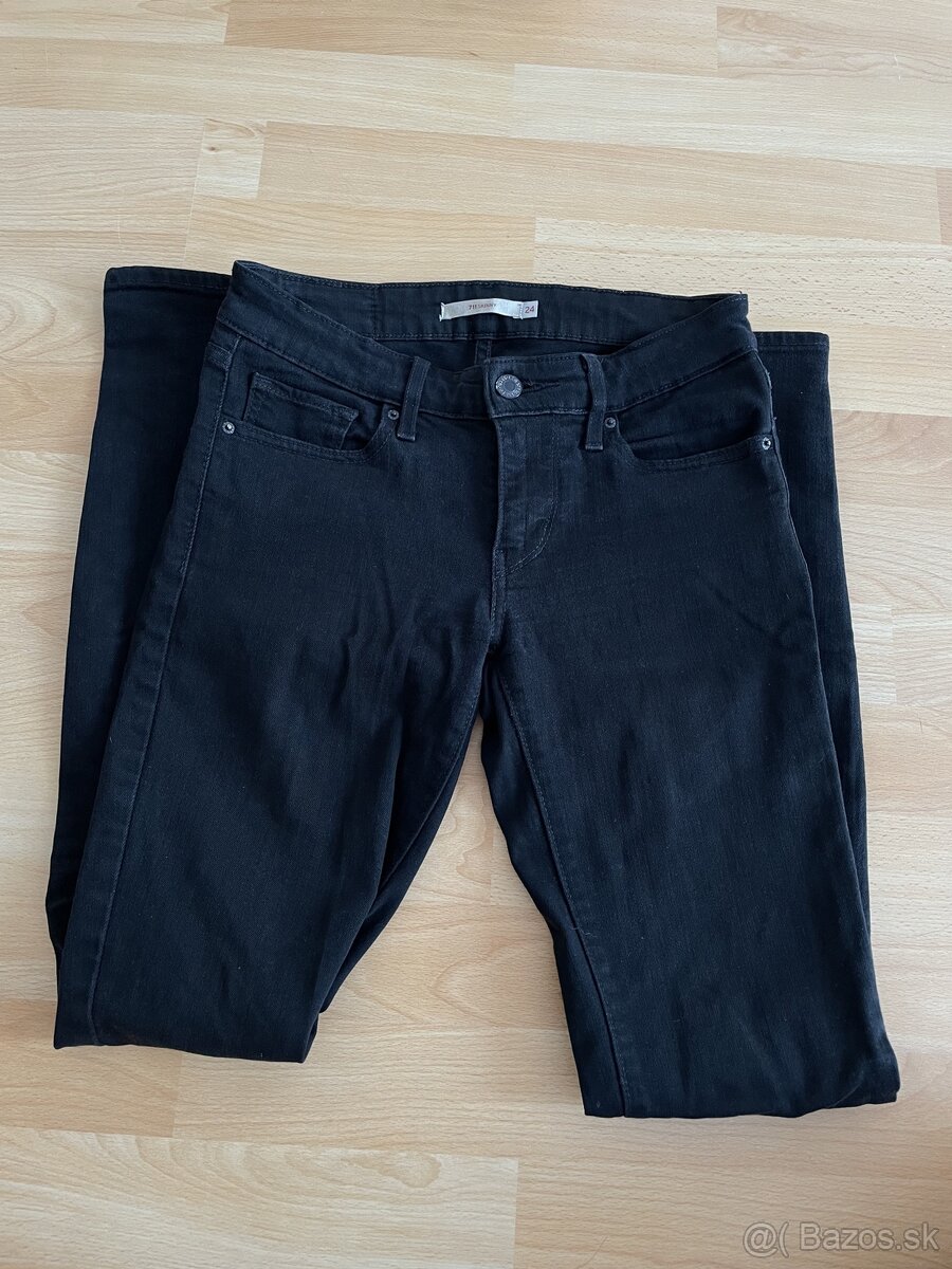 Levis čierne rifle originál - 8