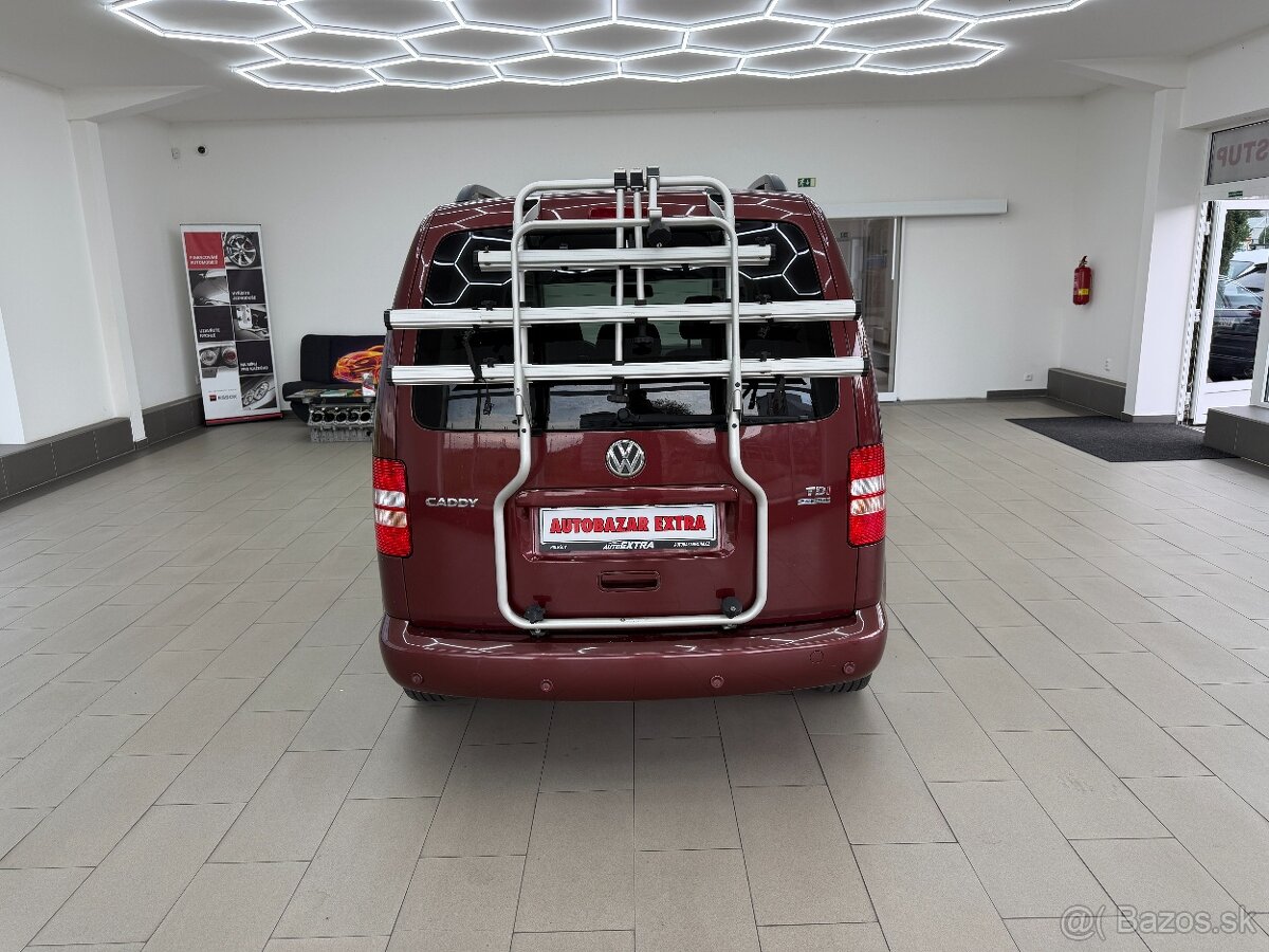 Volkswagen Caddy 1,6 TDi, 1majitel - 8