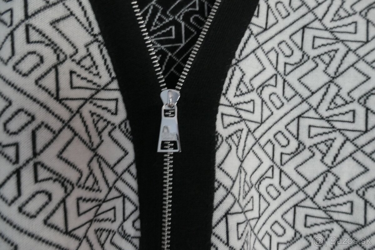 KARL LAGERFELD luxusny obojstranny kardigan M/L - 8