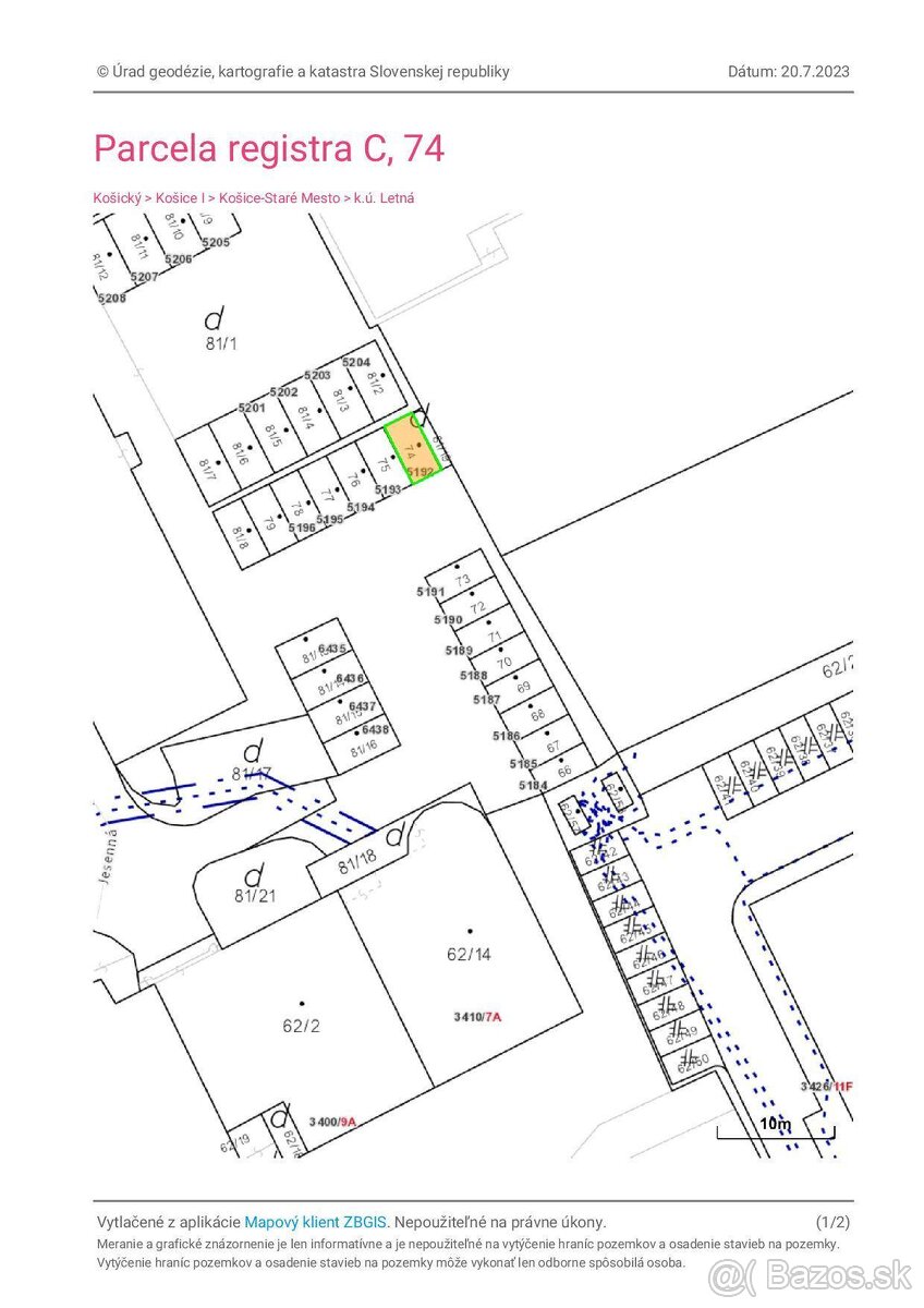 RealityKolesár predáva garáž Jesenná centrum Košice - 8