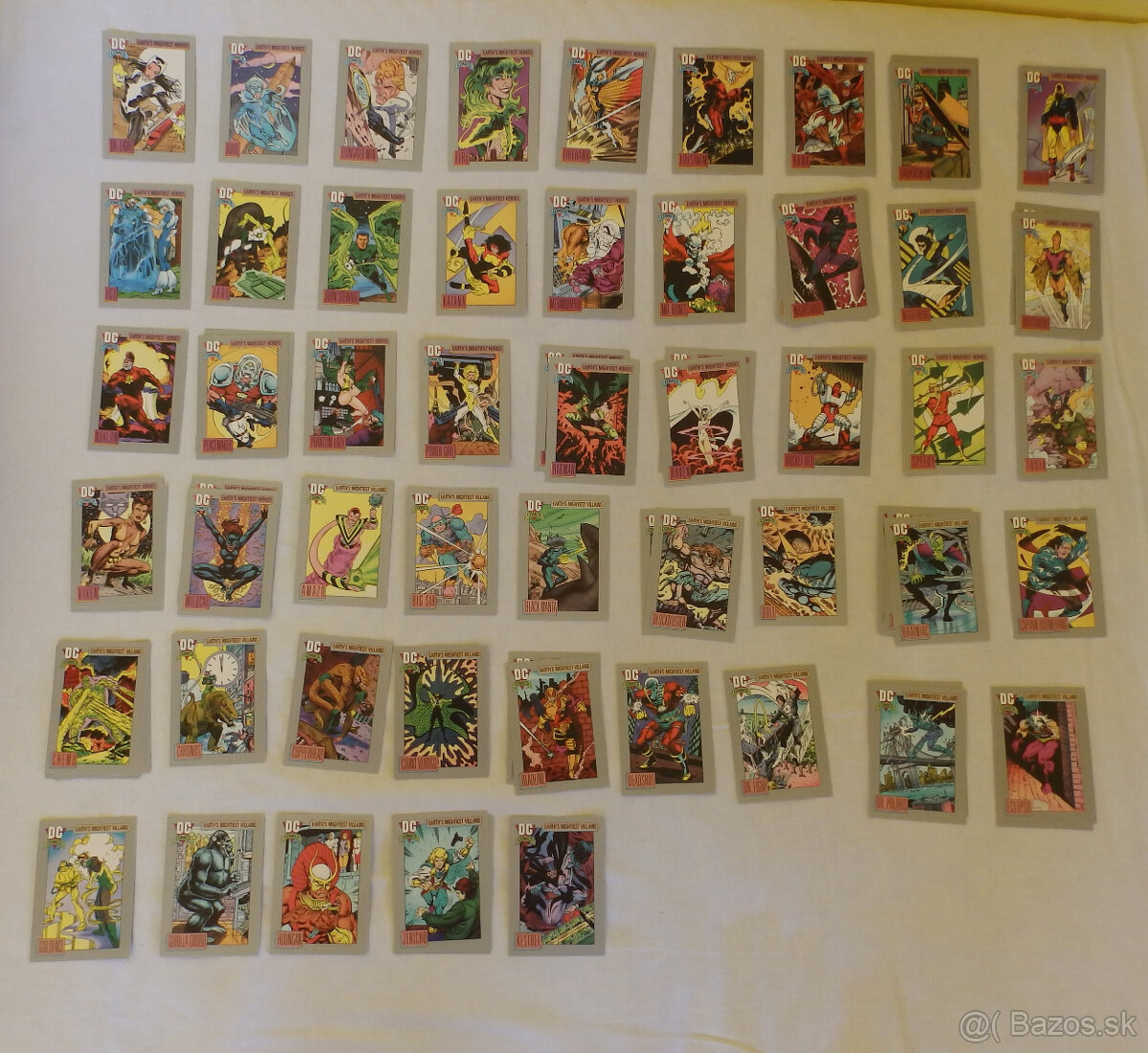 Zberateľské karty DC Cosmic 1991 - 8
