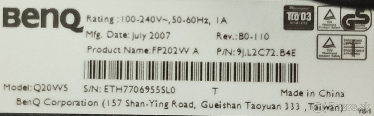 20/22" LCD monitory - 8