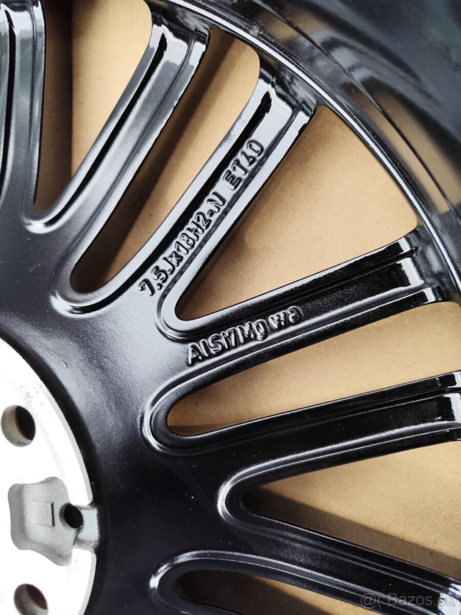 5x112 r18 ET40 x 7,5 elektróny MERCEDES + VW, ŠKODA - 8