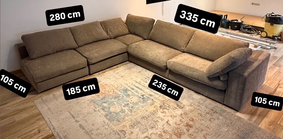 Štýlová sedacia súprava od talianskej značky - Alberta - 8