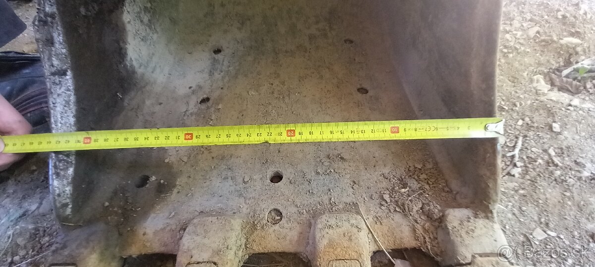 Poloautomatický rýchlo-upínak s lyžicami na mini rýpadlo - 8