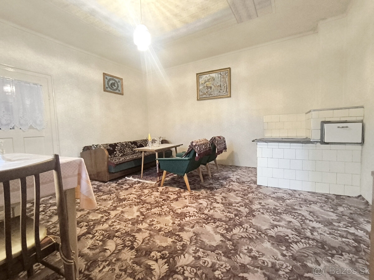 KRÁSNY UDRŽIAVANÝ MUROVANÝ RODINNÝ DOM CHALUPA S VÝBORNÝM PO - 8