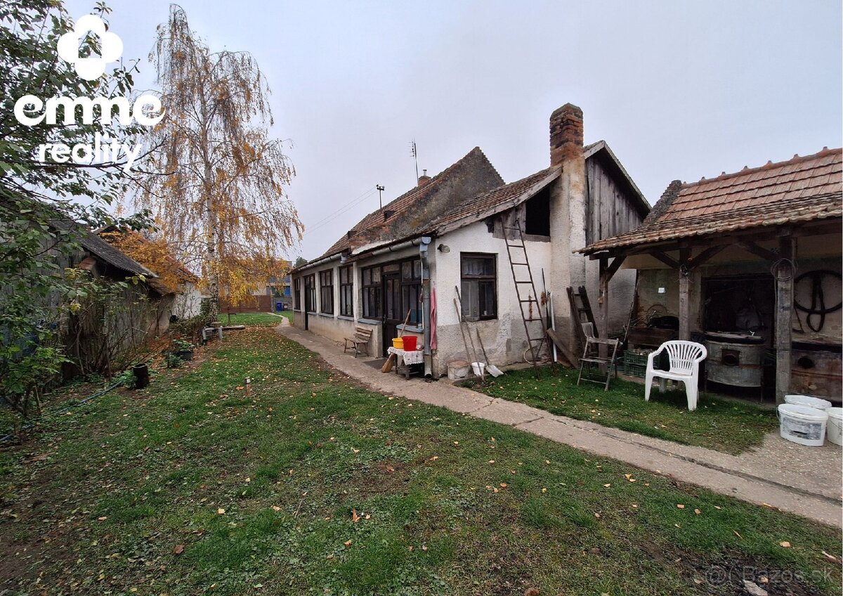 ❗ZNÍŽENÁ CENA - 79 990€❗Na predaj starý 2 izbový rodinný dom - 8