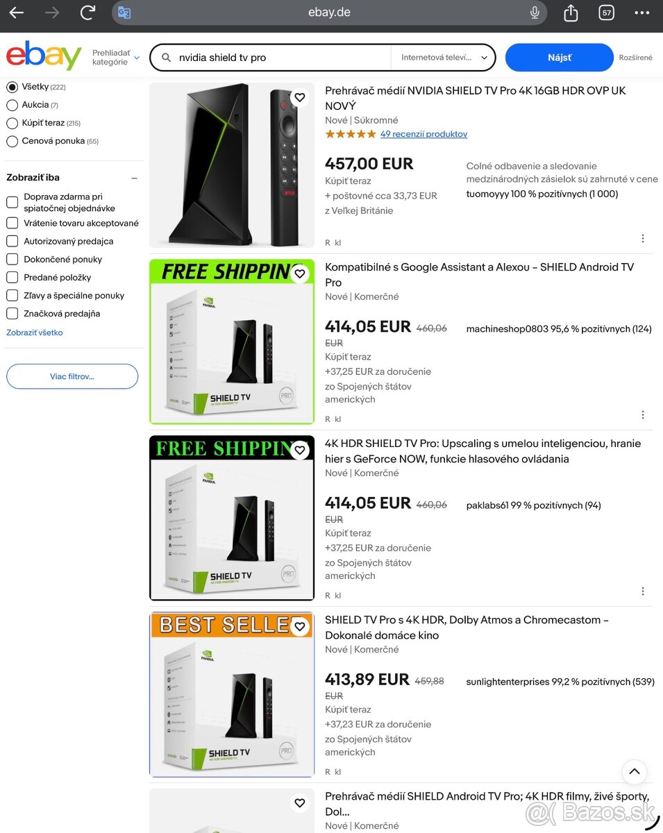 NVIDIA SHIELD TV PRO (2019) NOVÝ KUS - 8