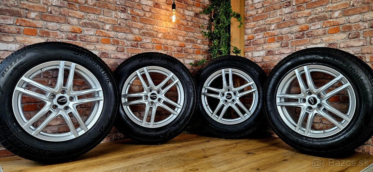 Alu R18 5x108 Jaguar F-Pace, I-Pace + zimné 235/65R18 - 8