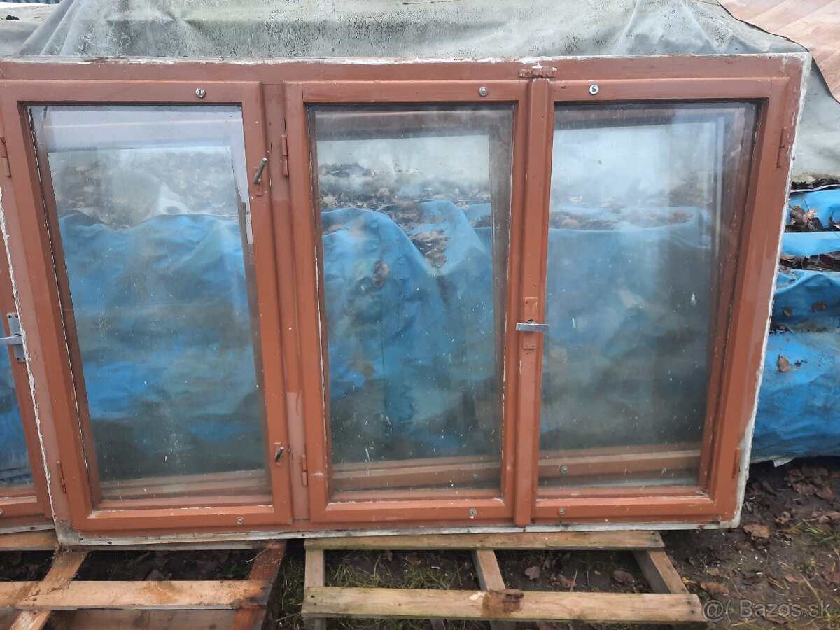 Predám drevené okná dvojsklo - 8