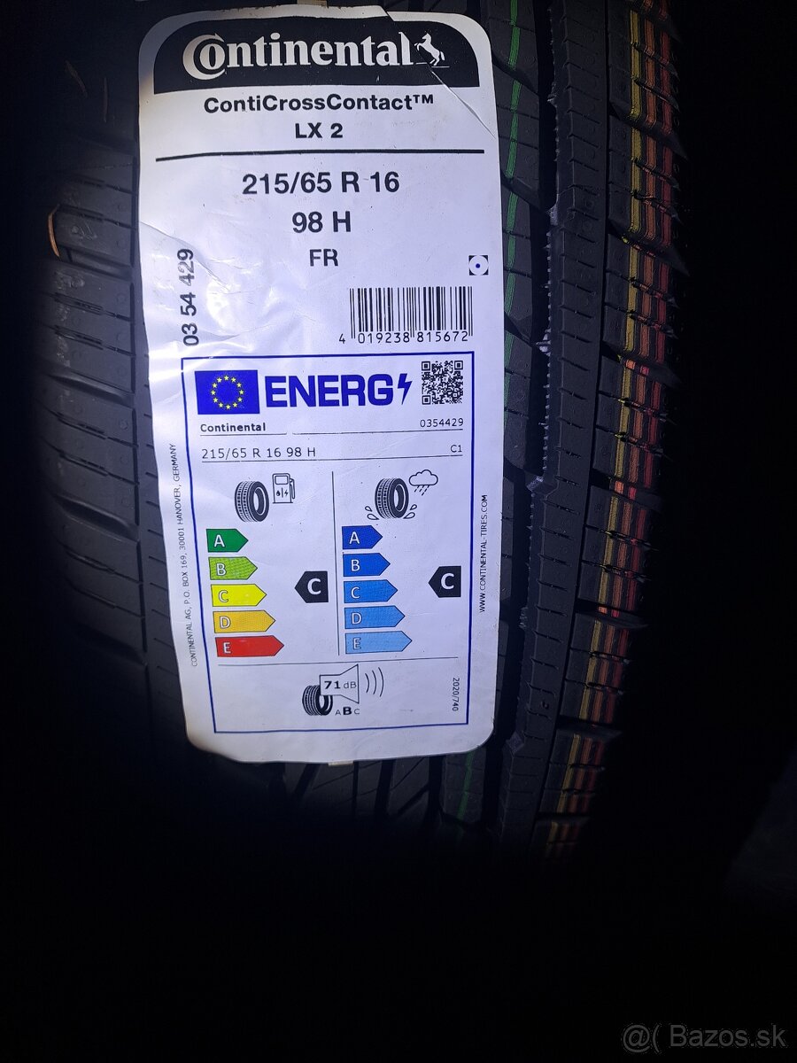 Letne pneu 215/65 R16 - 8