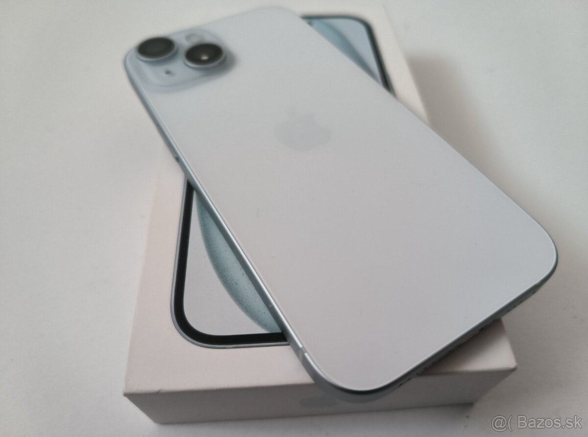 apple iphone 15 128gb Blue / Batéria 87% - 8