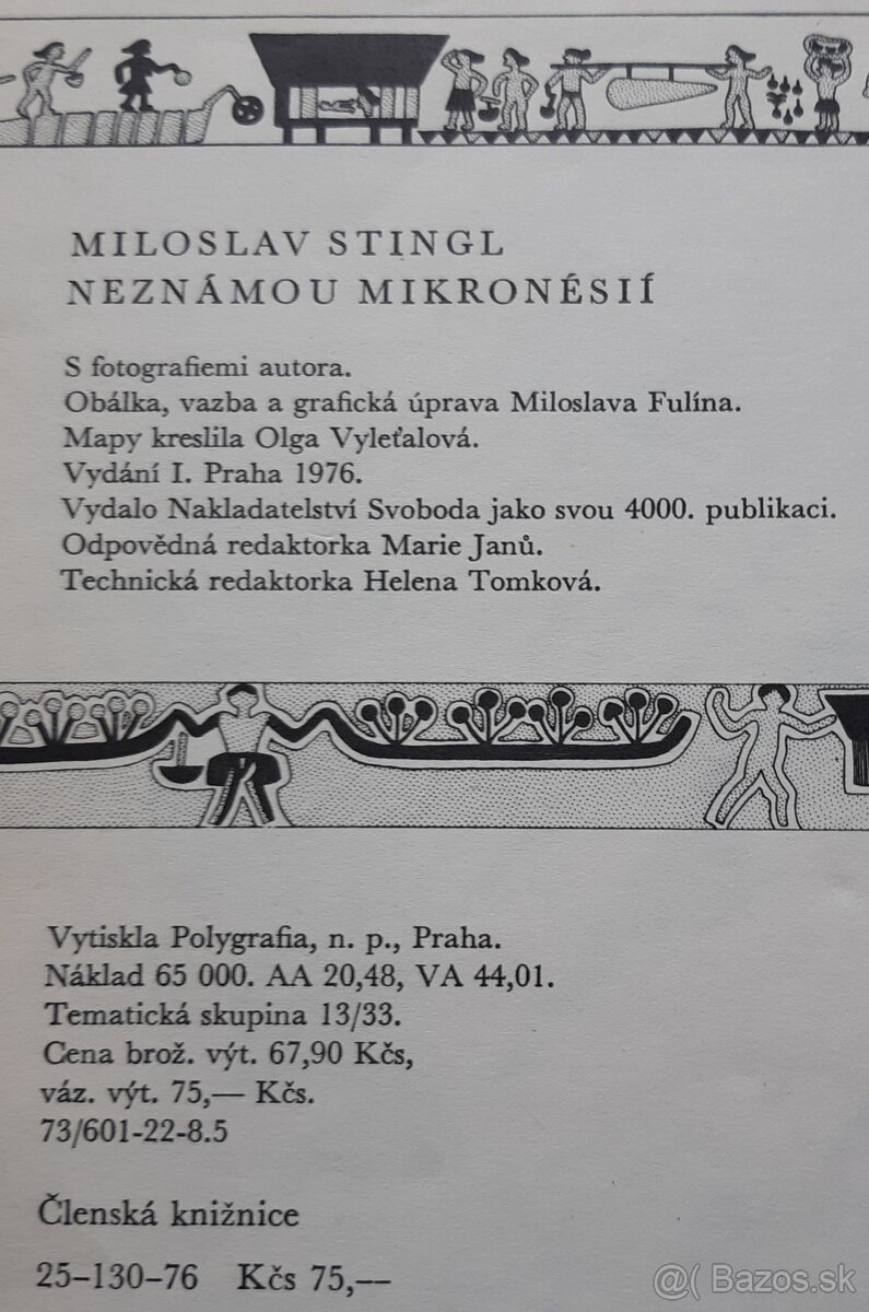 Stare cestovatelske knihy CSSR - 8