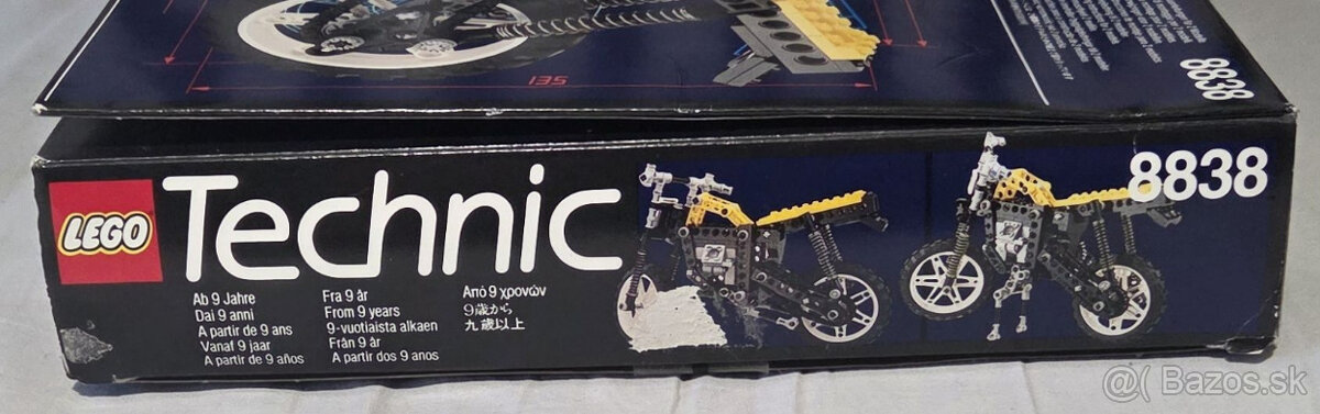 Lego Technic 8838, 90 roky, Na predaj - 8