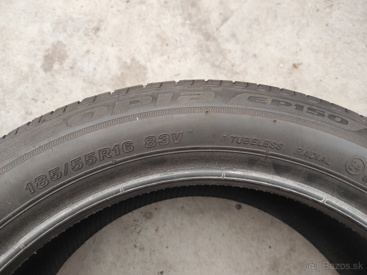 Letné pneu 185/55 R16 Bridgestone 4ks - 8