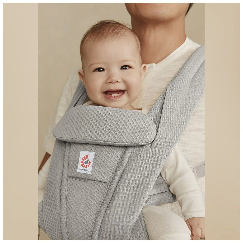Nosič ERGOBABY - OMNI DELUXE Mesh - Pearl Grey - NOVÝ - 8