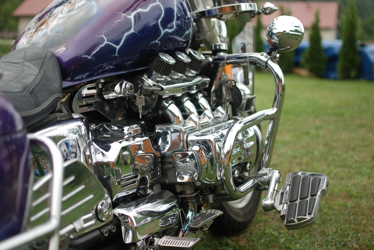 Honda Valkyrie F6 – perfektný stav, nové pneu, komplet chróm - 8