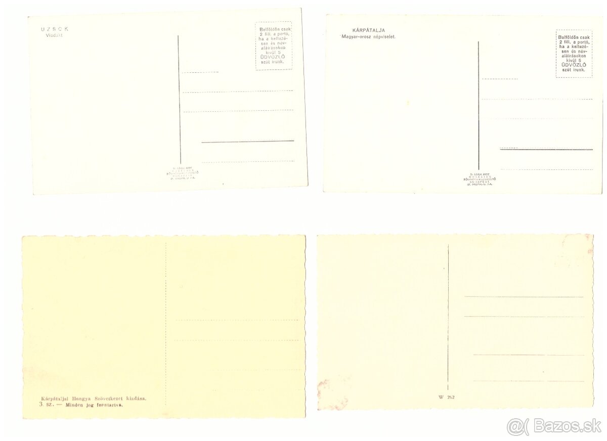 Pohľadnice Maďarsko Poľsko Balkán - 8