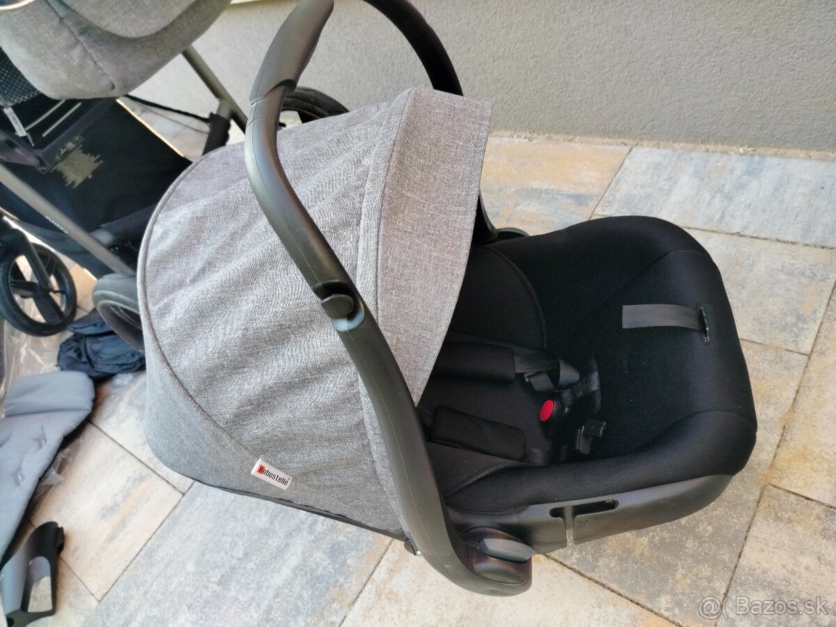 3-kombinácia kočík Bebetto Nico 2019 vrátane doplnkov - 8