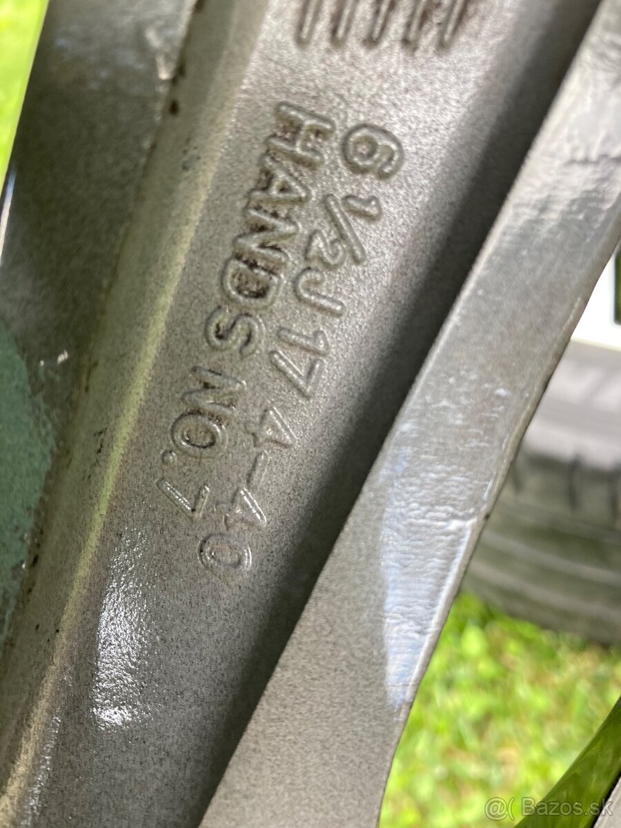 Letná sada org RENAULT 4x100 6,5J ET40 205/55 R17 - 8