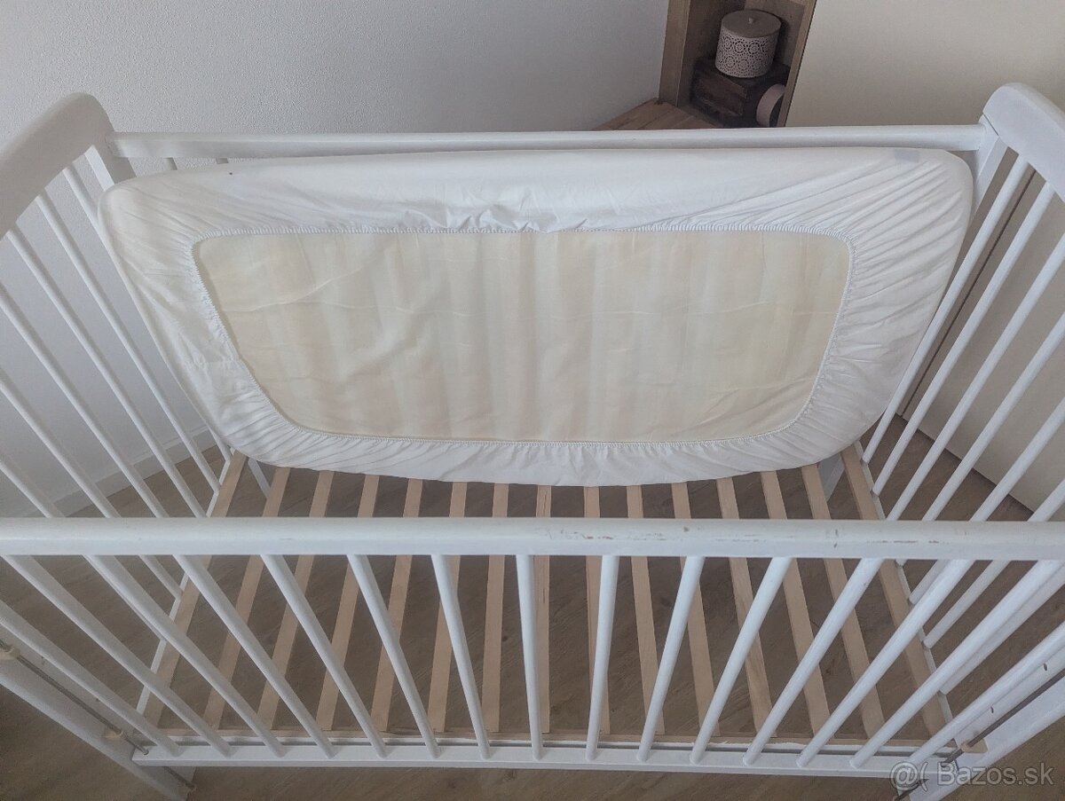 Detská postieľka polohovateľná 120x60 - 8