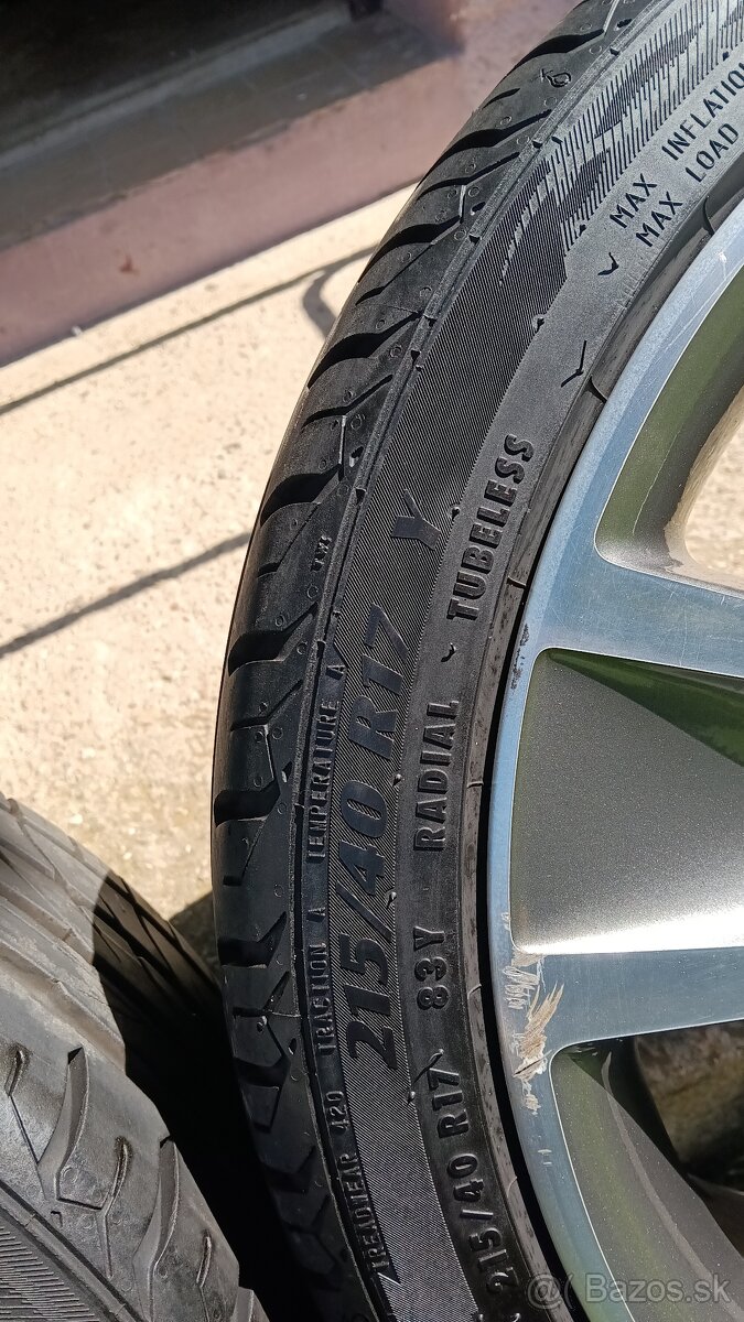 Elektróny 5x100 r 17 Borbet - 8