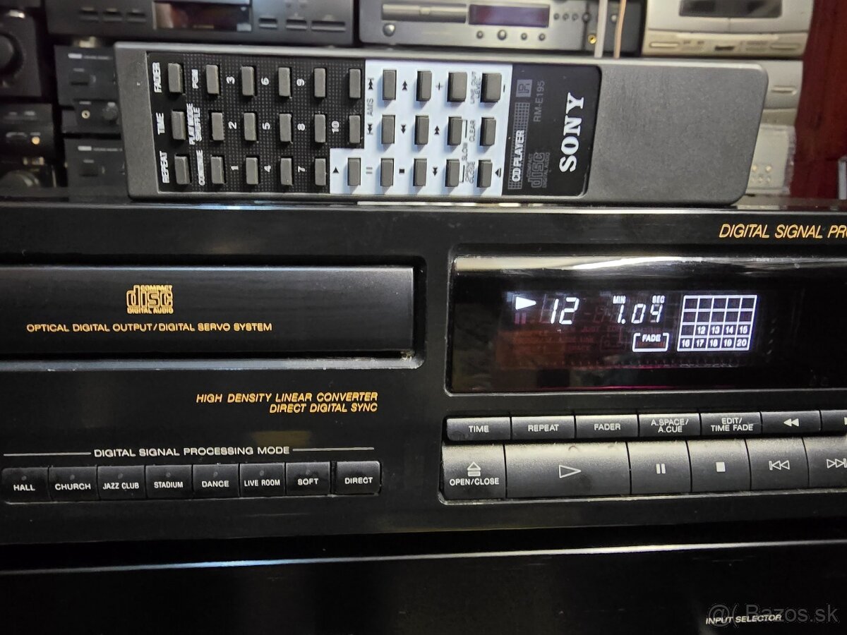 SONY CDP-D7 cd prehrávač s DSP procesorom - 8