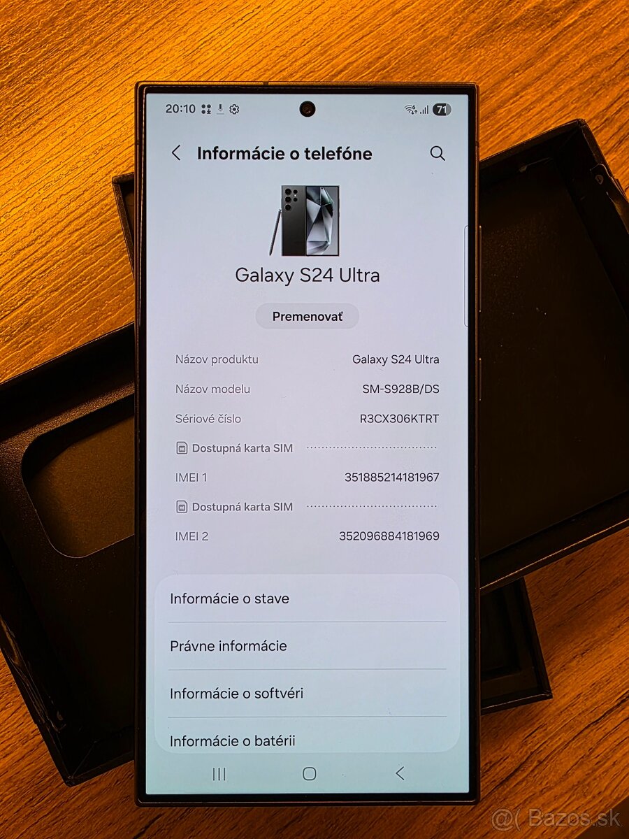 GALAXY S24 ULTRA 5G, 256GB - 8